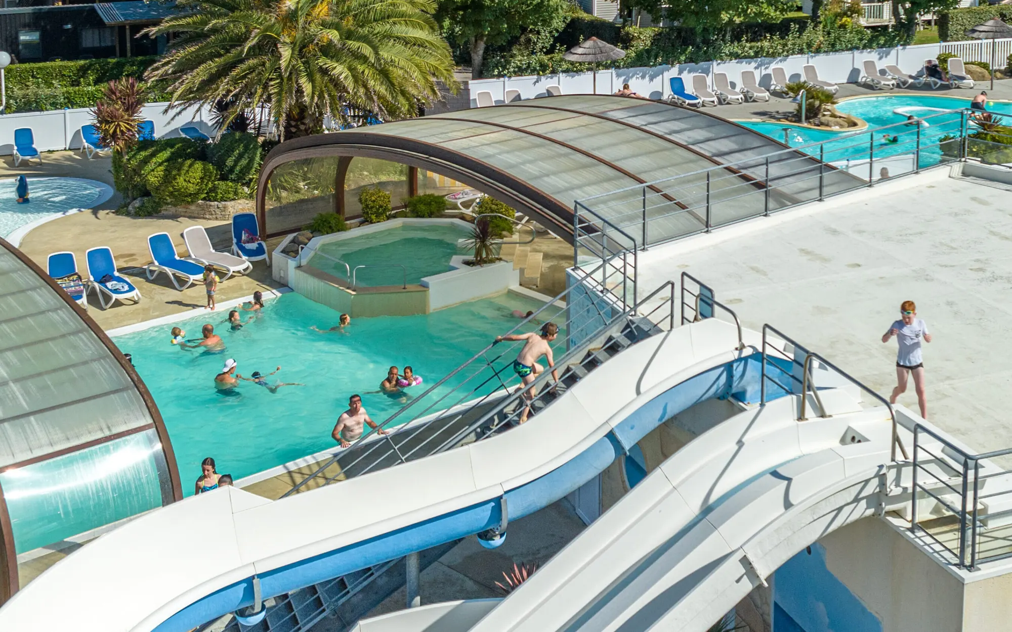 parc aquatique toboggans finistere