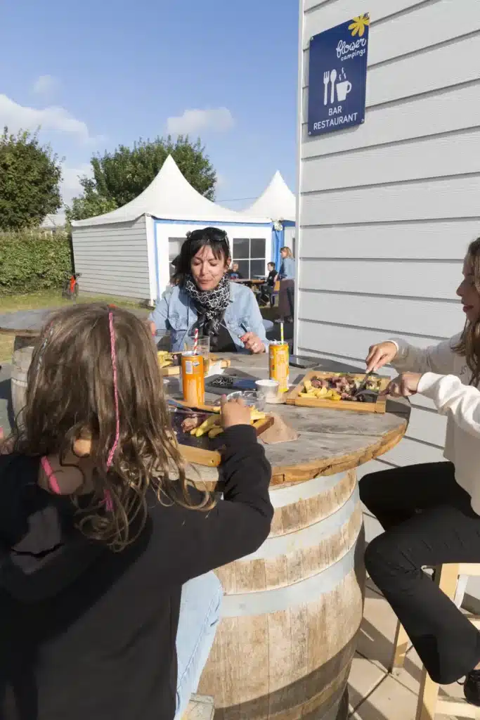 repas soiree camping finistere